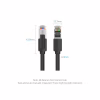 Патч-корд 5m S/FTP cat 8 RJ-45 black Vention (IKKBJ) - Image 10