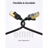 Патч-корд 1м, F/FTP cat 7 RJ-45 black Ugreen (U_11268) - Image 2