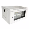 Шафа настінна GEAR 6U 19" 600x450x350 мм, + полка 19", grey (GWMSN-6U-600-450G) - Image 2