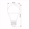 Лампочка TITANUM A60 12W E27 4100K 220V (TLA6012274) - Image 3