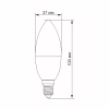 Лампочка TITANUM C37 6W E14 3000K (TLС3706143) - Image 3