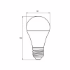 Лампочка Eurolamp LED A60 7W E27 3000K 220V акция 1+1 (MLP-LED-A60-07272(E)) - Image 4