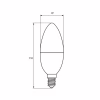 Лампочка EUROELECTRIC LED CL 9W 900Lm E14 4000K (LED-CL-09144(EE)) - Image 3
