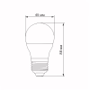 Лампочка Videx LED G45h 4.9W E27 4100K (VL-G45h-49274) - Image 2
