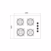 Варочная поверхность KUMTEL KO-40TAHDF BLACK - Image 8