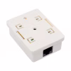 Компьютерная розетка RJ45x1 UTP cat.5e 8P8C Vinga (VCPRJ45O1NE) - Image 3
