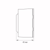Розетка Videx BINERA IP20 наружная 1ая белая (VF-BNS21-W) - Image 5