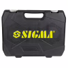 Набір інструментів Sigma насадок торцевих та с1/4" 1/2" 114шт CrV (6003781) - Image 5
