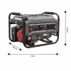 Генератор Graphite 230V (1 фаза), 2/2.2kW, ручной старт, AVR, 40кг (58G904) - Image 5