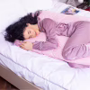Подушка MirSon для вагітних і відпочинку Satin Stripe №8026 U-подібна Pink (2200006178644) - Image 4
