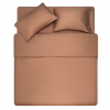 Пододеяльник ARDESTO Mix&Match 100% хлопок, сатин коричневый 160х220 см (ART1622DVH) - Image 5