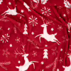 Плед ARDESTO Christmas Flannel 160х200см, 100% поліестер, олені, червоний (ART0126PB) - Image 3