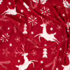 Плед ARDESTO Christmas Flannel 160х200см, 100% полиэстер, олени, красный (ART0126PB) - Image 3