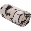 Плед ARDESTO Fleece 100% поліестер, песики, сірий 130х160 см (ART0724PB) - Image 2