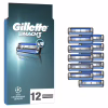 Змінні касети Gillette Mach3 12 шт. (3014260323240/8006530028875) - Image 2