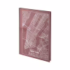 Канцелярська книга Axent Maps New York А4 у твердій обкладінці 96 аркушів у клітинку (8422-543-A) - Image 3