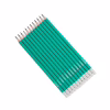 Карандаш графитный H-Tone НВ, пластиковый, с резинкой, зеленый, 12 шт (PENCIL-HT-JJ30104) - Image 2