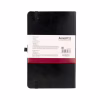 Блокнот Axent Partner Lux 125х195 мм 96 аркушів у клітинка Чорний (8202-01-A) - Image 3