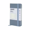 Книга записна Axent Partner 95x140 мм, 96 аркушів, клітинка, сіра (8301-62-A) - Image 2