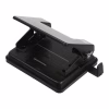 Дырокол Buromax металлический JOBMAX, до 20 листов, 110 х 90 х 75мм, черный (BM.4040-01) - Image 2