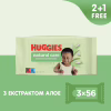 Детские влажные салфетки Huggies Natural Care 56 х 3 шт (5029053550176) - Image 2