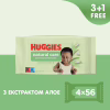 Дитячі вологі серветки Huggies Natural Care 56 х 4 шт (5029053550183) - Image 2