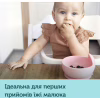 Тарелка детская Canpol babies силиконовая на присоске – розовая (51/400_pin) - Image 3