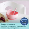 Тарелка детская Canpol babies силиконовая на присоске – розовая (51/400_pin) - Image 4