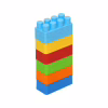 Конструктор Tigres 2х4, 6 элементов (39946) - Image 2