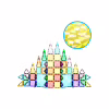 Конструктор Picasso магнітний Tiles Mini Diamond Series Set 60 деталей (817338022303) - Image 2
