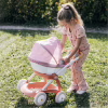 Коляска для ляльок Smoby Baby Nurse Теракотова пудра, люлька з корзиною, 18 міс.+ (7600254124) - Image 4