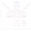 Конструктор LEGO Super Heroes Бюст Железного Человека-Паука (76326) - Image 7