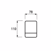 Ночник Eurolamp 2.5W 2800-6500K 1200mAh USB с аккумулятором (NL-2.5W) - Image 3