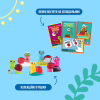 Конфета Bob Snail Адвент-календарь Диско с игрушками и стикерами 97 г (4820219347040) - Image 2