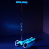 Самокат Micro серії Maxi Deluxe Glow LED" Синій кришталь" (MMD366) - Image 7