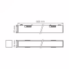 Светильник Videx LD460B 21W 60cm 4000K 48V Black (VL-TRMS-LD460B) - Image 4