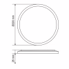 Світильник Videx DL5R 22W 3000K-4000K-5000K White (VL-DL5R-22CW) - Image 9
