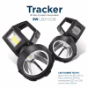 Ліхтар Quantum Tracker 3W LED+COB з функцією Power Bank (QM-FL1063) - Image 2