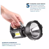 Ліхтар Quantum Tracker 3W LED+COB з функцією Power Bank (QM-FL1063) - Image 3