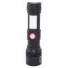 Ліхтар Quantum Adept 10W LED zoom +COB з USB+ Li-ion18650/2600mAh (QM-FL1031-18650/2600) - Image 7