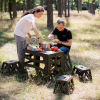 Стілець складаний Tribe Camp Chair Low пластиковий Black (T-EF-0001-black) - Image 11