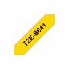 Лента для принтера этикеток UKRMARK B-S-T641P-BK/YE, совместима с TZES641, 18мм х 8м. black on yellow (900608) - Image 2