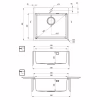 Мойка кухонная Deante Olfato (ZPO 010B) - Image 2
