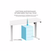 Комп'ютерний стіл OfficePro ODE1670W White (ODE1670W) - Image 10