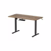 Компьютерный стол OfficePro ODE1670DW Dark Wood/Black (ODE1670DW) - Image 2