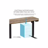 Компьютерный стол OfficePro ODE1670DW Dark Wood/Black (ODE1670DW) - Image 7