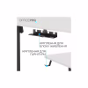 Комп'ютерний стіл OfficePro ODE1670WB White/Black (ODE1670WB) - Image 4