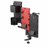 Органайзер для стола OfficePro 3-piece desk mounted rotating pegboard (DO640B) - Image 3