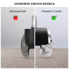 Ролик для крісла Аклас FI 11 D-50 декор, Прозорий (00166283) - Image 9