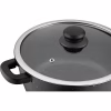 Каструля ARDESTO Gemini Anzio скляна кришка 28 см 6,4 л чорна (AR2426GE) - Image 9